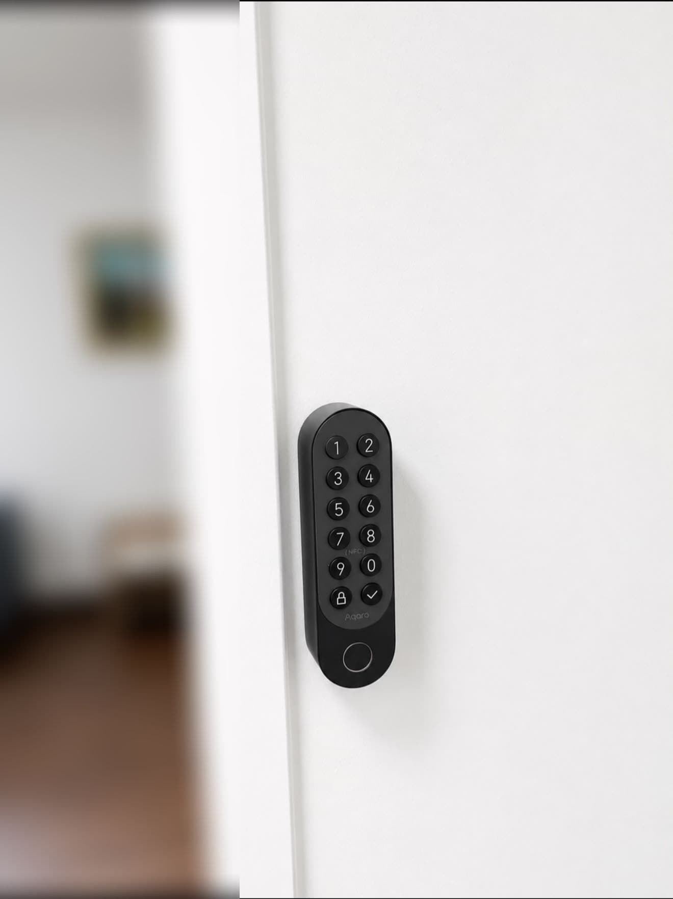 Aqara U200 Smart Lock mit PIN-Tastatur für schlüssellosen 24/7 Self Check-in im Elbe Hostel Hamburg