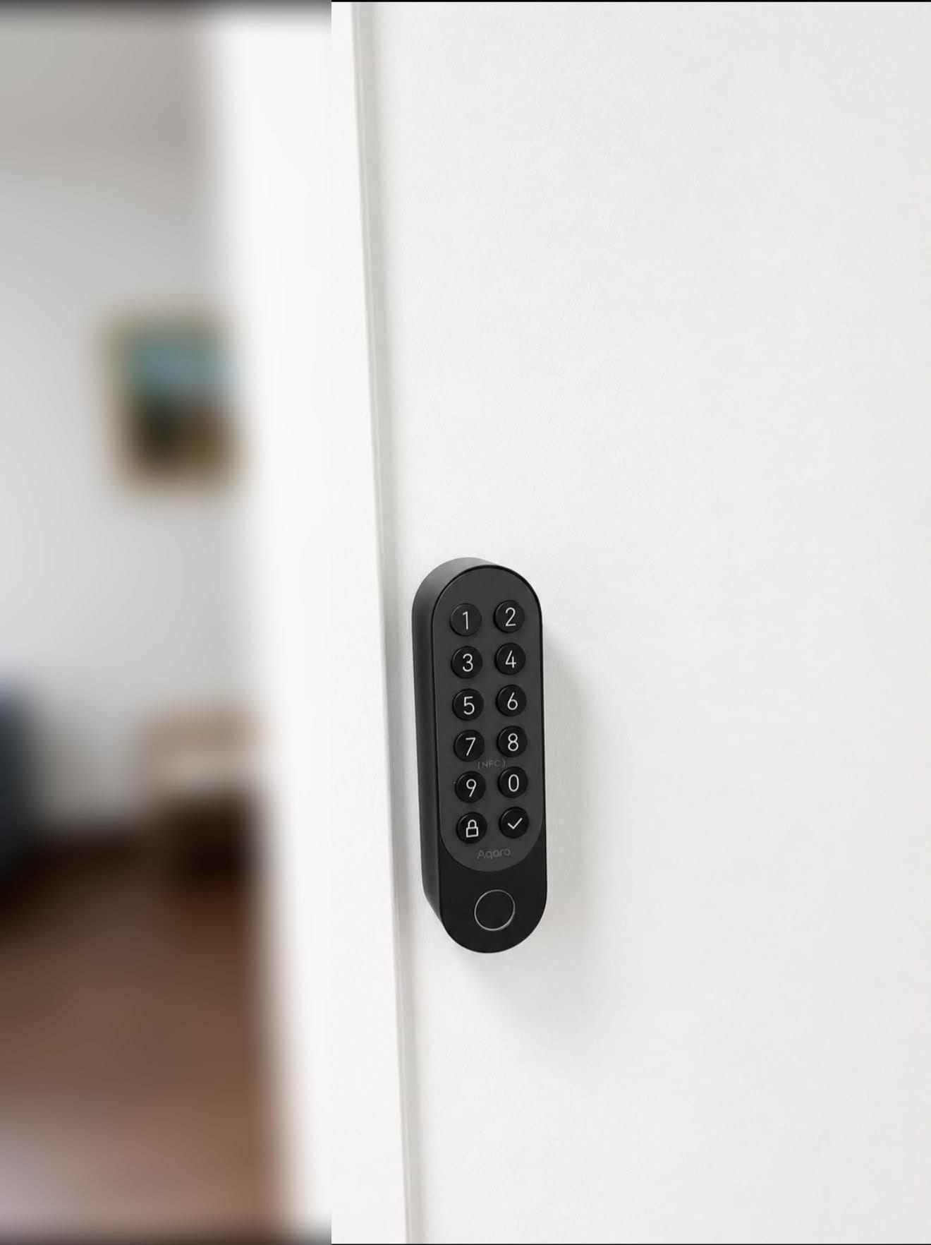 Aqara U200 Smart Lock mit PIN-Tastatur für schlüssellosen 24/7 Self Check-in im Elbe Hostel Hamburg